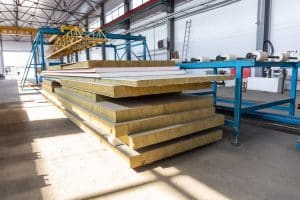 Rock Mineral Wool Board for Sandwich Panel by AMM Industrial Group, Rockwool Stone Wool Insulation construction product